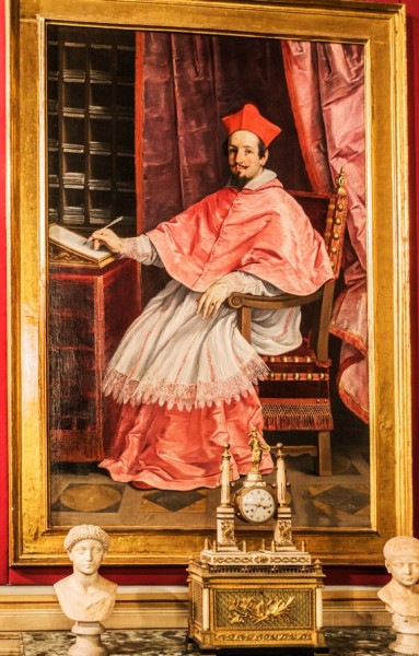 Portrait of Cardinal Bernardino Spada, Guido Reni, Galleria Spada