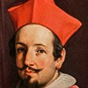 Portrait of Cardinal Bernardino Spada, fragment, Galleria Spada