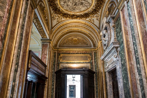 Vestibule of the Chapel del Monte di Pietà in the Palazzo del Monte di Pietà