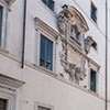 Facade of Palazzo del Monte di Pietà in Piazza del Monte di Pietà