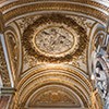 Medallion in the vestibule of the Chapel del Monte di Pietà, Palazzo del Monte di Pietà