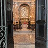 Entrance to the Chapel del Monte di Pietà in the Palazzo del Monte di Pietà