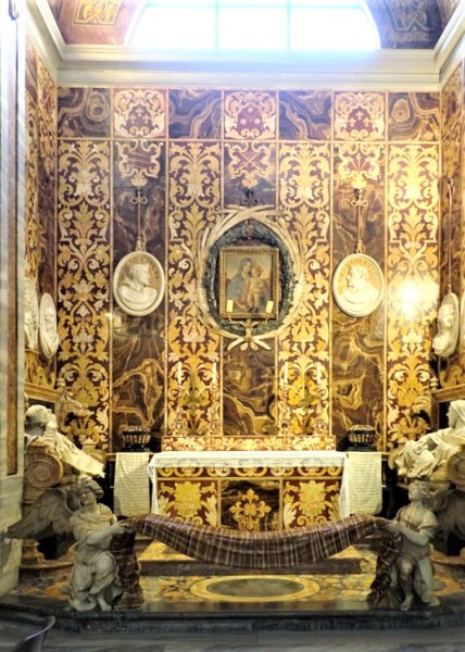 Chapel of the Spada family, church of San Girolamo della Carità