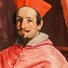 Portrait of Cardinal Bernardino Spada, fragment, Guido Reni, Galleria Spada