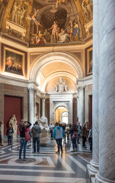 Sala delle Muse, Museo Pio-Clementino (Musei Vaticani), Tors Belwederski