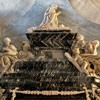 Ercole Ferrata and Gian Lorenzo Bernini, tombstone of cardinal Pimentel in the side enterance, Basilica of Santa Maria sopra Minerva