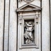 Ercole Ferrata, statue of St. Andrew, façade of the Basilica of Sant’Andrea della Valle