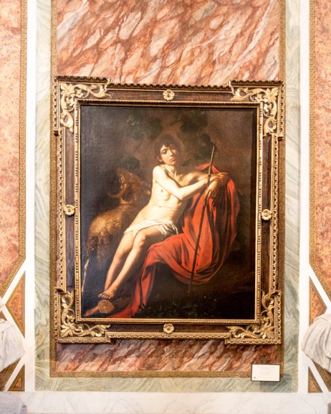 Jan Chrzciciel, Caravaggio, Galleria Borghese