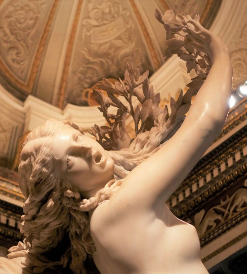 Apollo and Daphne, Gian Lorenzo Bernini, details by Giuliano Finelli, Galleria Borghese