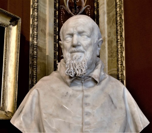 Giuliano Finelli, bust of Cardinal Domenico Ginnasi, Galleria Borghese