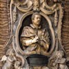 Giuliano Finelli, tombstone of Giuseppe Bonanni, Church of Santa Caterina da Siena a Magnanapoli