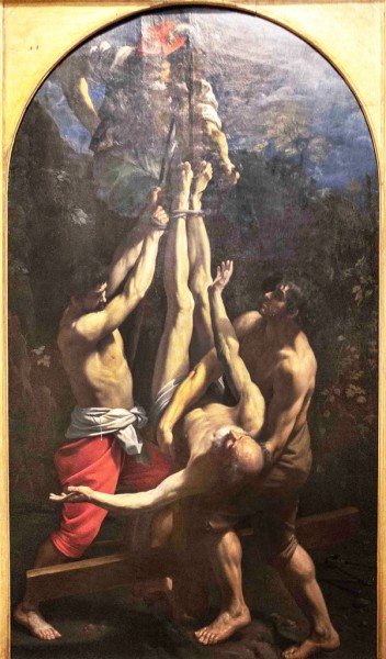 Ukrzyżowanie św. Piotra, Guido Reni, Pinacoteca Vaticana - Musei Vaticani