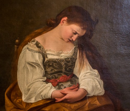 Pokutująca Maria Magdalena, Caravaggio, Galleria Doria Pamphilj