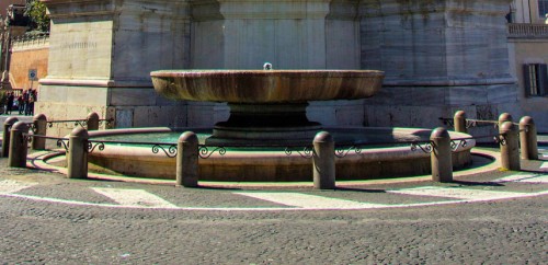 Fontana dei Dioscuri, Piazza del Quirinale