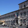 Palazzo del Quirinale – in the front the bowl of the Fountain dei Dioscuri