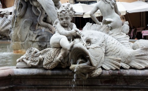 Fontana del Nettuno, Piazza Navona