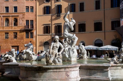 Fontana del Nettuno, Piazza Navona