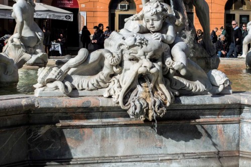 Fontana del Nettuno, Piazza Navona, northern part