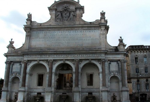 Fontana dell'Acqua Paola, wzgórze Janikulum (Gianicolo)