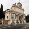 Fontana dell'Acqua Paola, side view, Janiculum Hill (Gianicolo)