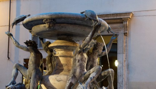 Fontana delle Tartarughe, Piazza Mattei