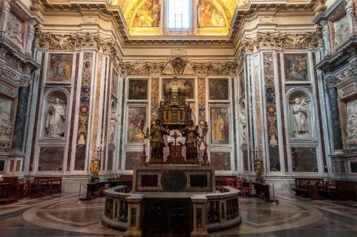 Domenico Fontana, Cappella Sistina, bazylika Santa Maria Maggiore