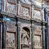 Domenico Fontana, design of the tombstone of Pope Sixtus V, Sistine Chapel (Cappella Sistina), Basilica of Santa Maria Maggiore