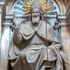 Domenico Fontana, design of the statue of Pope Pius V, Cappella Sistina, Basilica of Santa Maria Maggiore