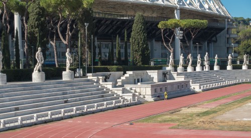 Foro Italico, grandstand, Stadio dei Marmi