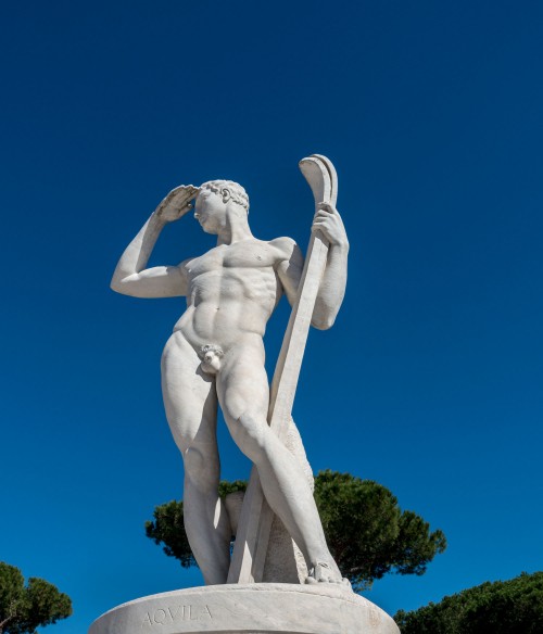 Foro Italiko, Stadio dei Marmi, skier