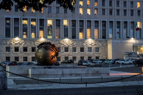 Palazzo della Farnesina, currently the seat of the Ministry of Foreign Affairs