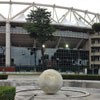 Fountain with the globe in front of the stadium – top of Piazzale dell’Impero