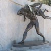 Foro Italico, sculpture adorning the grandstand of Stadio dei Marmi