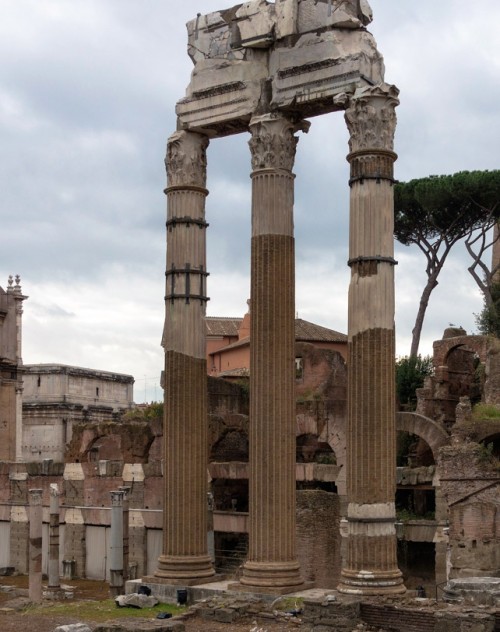 Forum of Caesar, remains of the Temple of Venus Genetrix