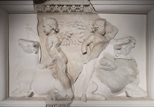 Forum of Caesar, sacrifice, figural decoration of the temple of Venus Genetrix, Museo dei Fori Imperiali