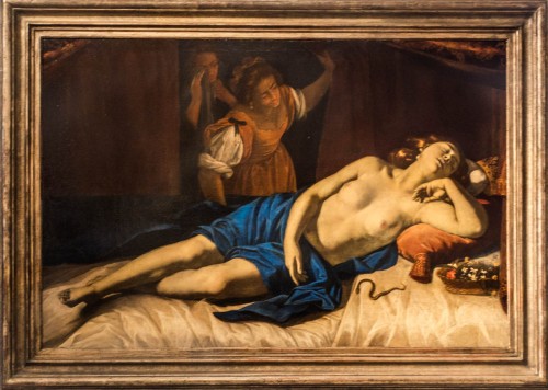 Artemisia Gentileschi, The Death of Cleopatra, private collection