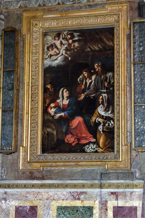 Antiveduto Grammatica, Adoration of the Shepherds, Church of San Giacomo in Augusta