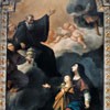 St. Benedict Appearing to a Young Gregory and his Mother Silvia, John Parker, 1749, Church of San Gregorio Magno