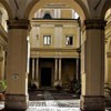 View from the courtyard of the Church of San Gregorio Magno