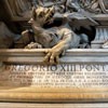 Tombstone of Pope Gregory XIII, fragment, Basilica of San Pietro in Vaticano