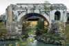 Ponte Rotto, bridge rebuilt by Pope Gregory XIII, in the decorations elements of the pope’s coat of arms