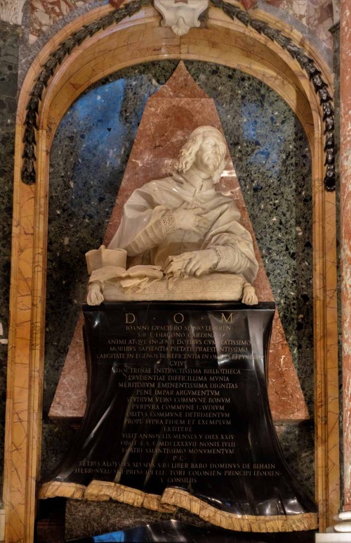 Domenico Gaudi, funerary monument of Cardinal Gauthier de Sluse, Church of Santa Maria dell’Anima