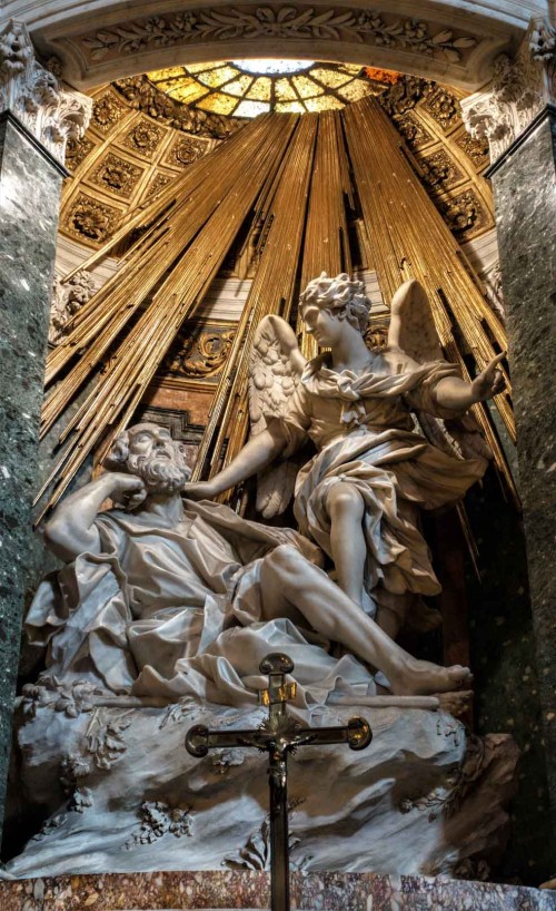 Domenico Guidi, altar of St. Joseph, Church of Santa Maria della Vittoria