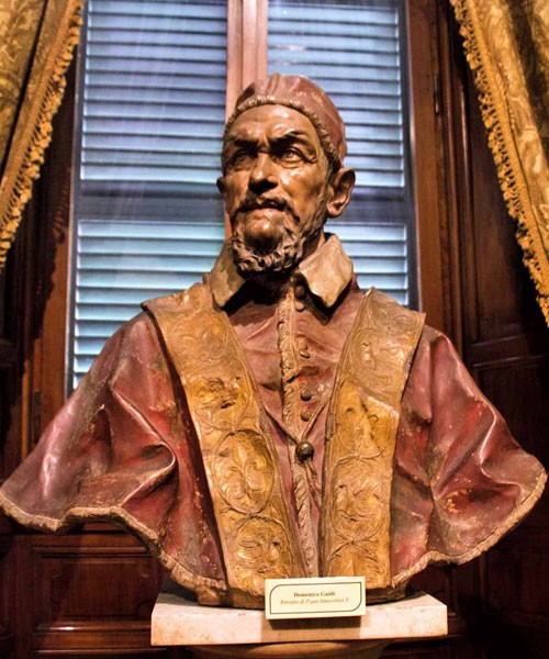 Domenico Guidi, bust of Pope Innocent X, Palazzo Doria Pamphlij