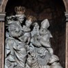 Alessandro Algardi, main altar, sculptures by Ercole Ferrata and Domenico Guidi, Church of San Nicola da Tolentino