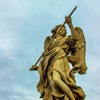 Domenico Guidi, Angel with a Spear, Ponte Sant’Angelo