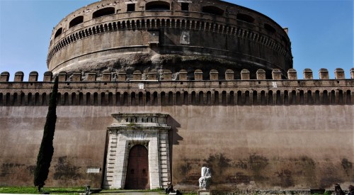 Mauzoleum Hadriana, obecnie zamek św. Anioła (Castel Sant'Angelo)