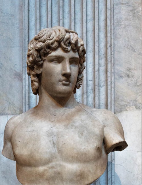 The bust of Antinous, Musei Vaticani