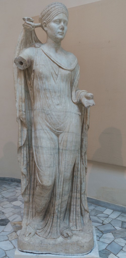 Vibia Sabina (the wife of emperor Hadrian) as Venus Gentrix, Museo Ostia Antica