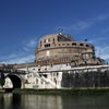 Bridge of the Holy Angel (Ponte Sant’Angelo) and Castle of the Holy Angel (Castel Sant’Angelo) – the former  Mausoleum of Hadrian